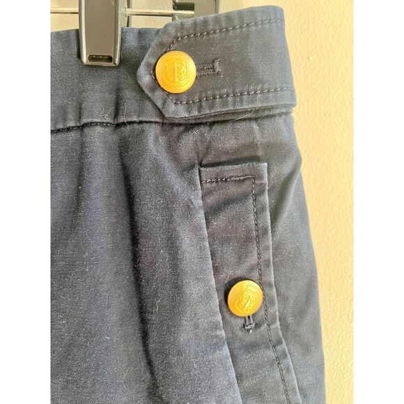Nautical navy blue woman’s Talbots shorts size 12 - Picture 3 of 5